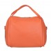 Evelyn, női természetes bőr táska, narancssárga