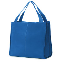 Naomi női, természetes bőr táska, kék