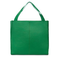 Naomi női, természetes bőr táska, zöld