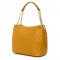Paloma, természetes bőrből készült, női táska, sárga