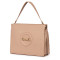 Delia, női természetes bőr táska, rózsaszín