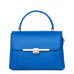 Sierra, alkalmi táska, természetes bőrből, kék