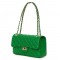 Angela steppelt bőr táska, zöld