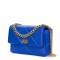 Greta steppelt bőr táska, kék