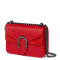 Dalia, alkalmi táska, természetes bőrből, piros
