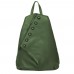 Bubble, természetes bőrből készült hátizsák, zöld